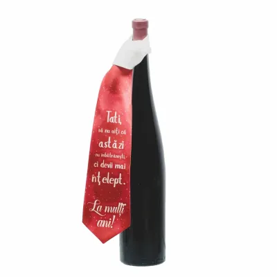 Tati sa nu uiti, cravata cu mesaj